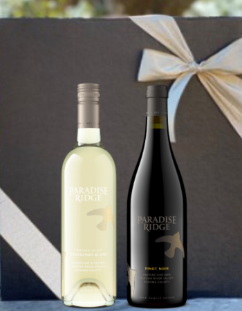 2 Bottle Gift Set with Box, Sauvignon Blanc and Walter's Vineyard Pinot Noir