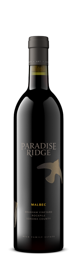 Paradise Ridge Winery - Products - 2019 Malbec, Branham