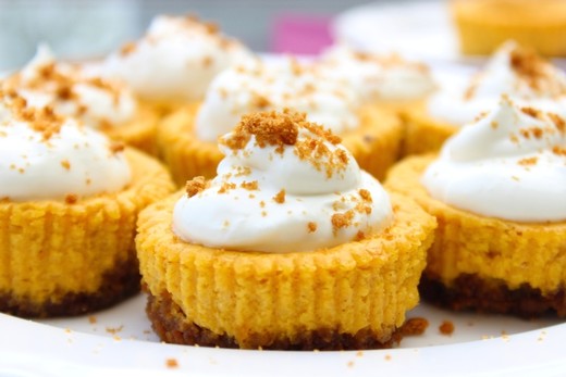 Annette's Mini Pumpkin Cheesecakes